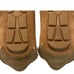 UGG Eevon Suede Leather Loafer Moccasins Size 6.5 Chestnut