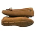 UGG Eevon Suede Leather Loafer Moccasins Size 6.5 Chestnut