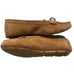 UGG Eevon Suede Leather Loafer Moccasins Size 6.5 Chestnut