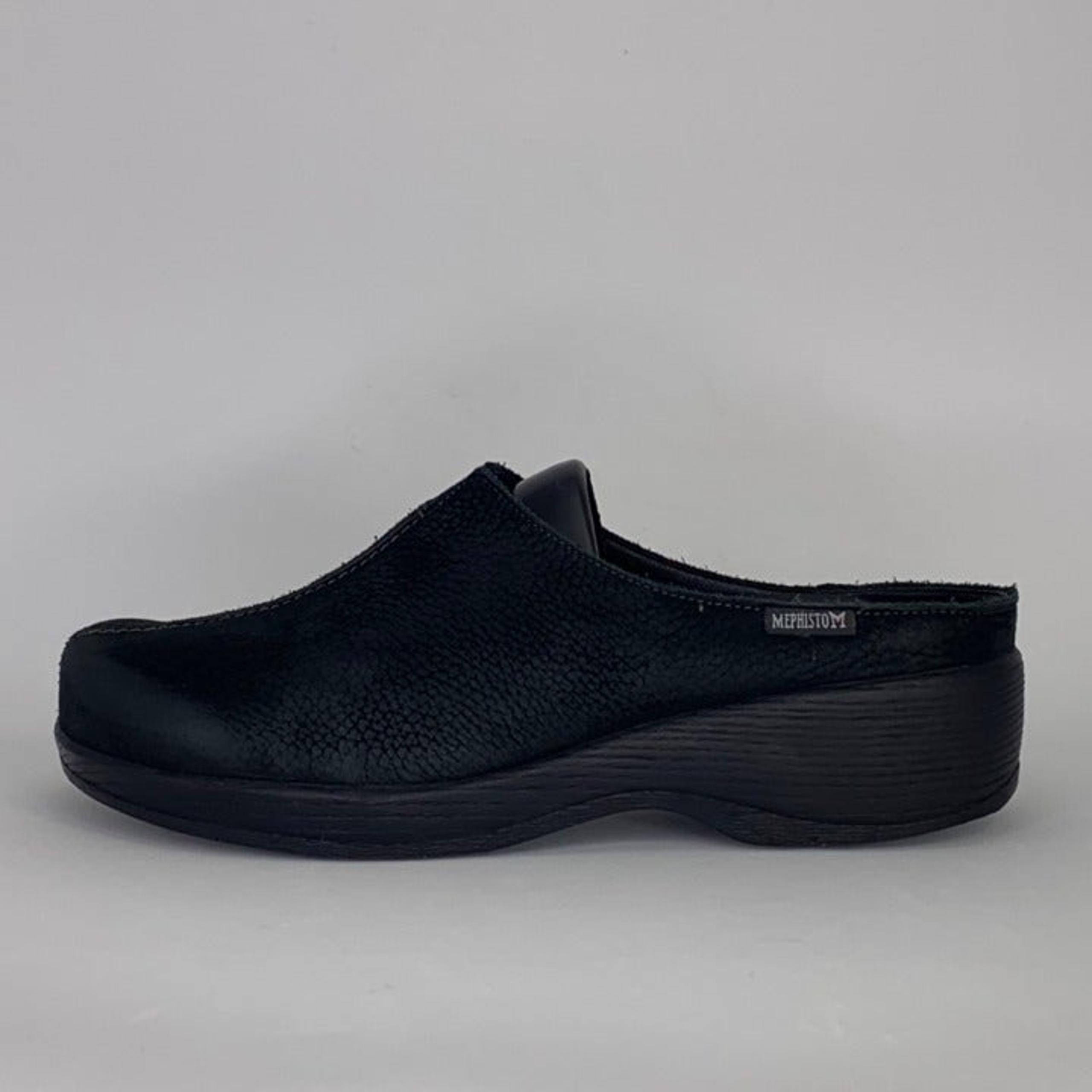 Mephisto Womens Leather Comfort Clogs Sz 8