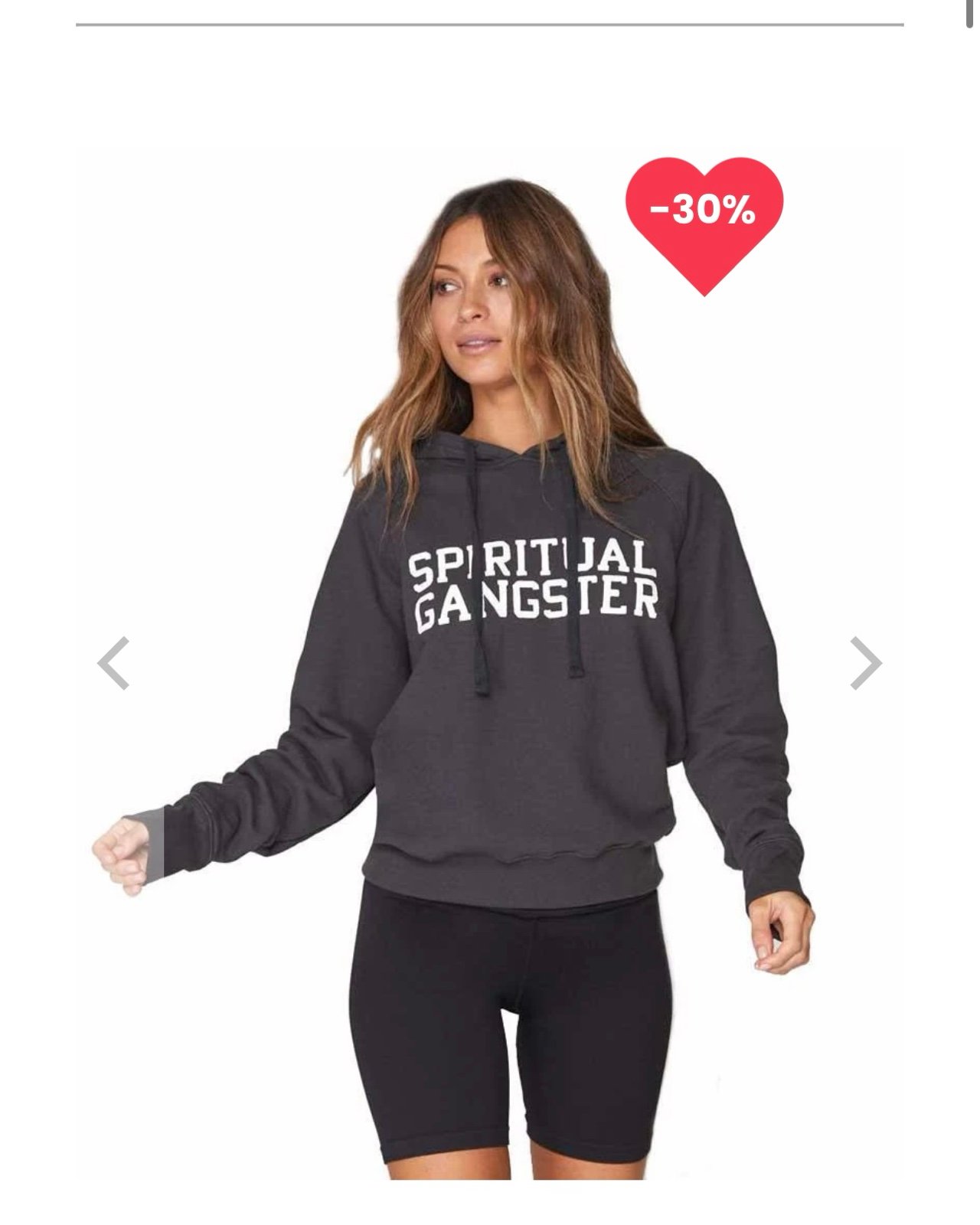 Spiritual Gangster sweatshirt Lrg