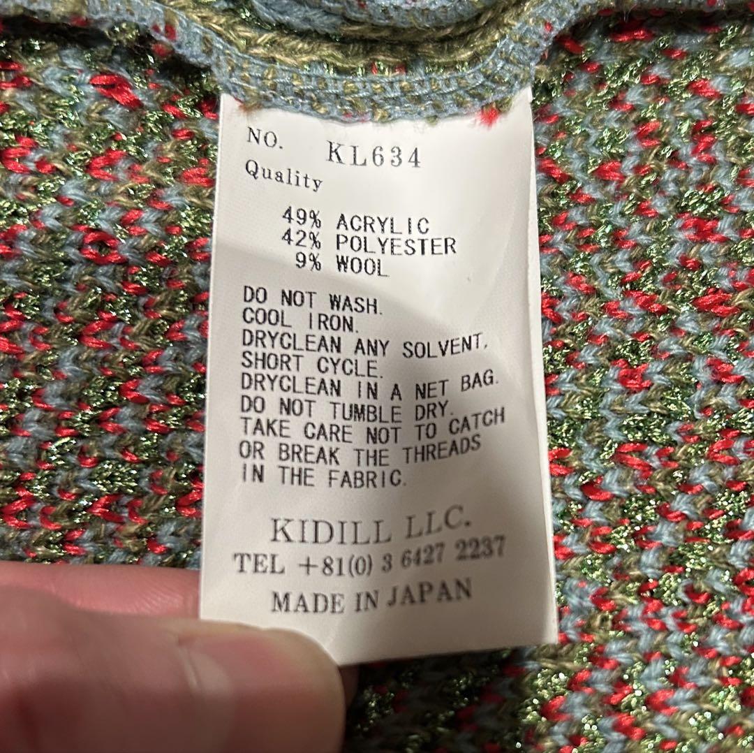 Brand New kidill × rurumu cardigan rose Garden Cardigan