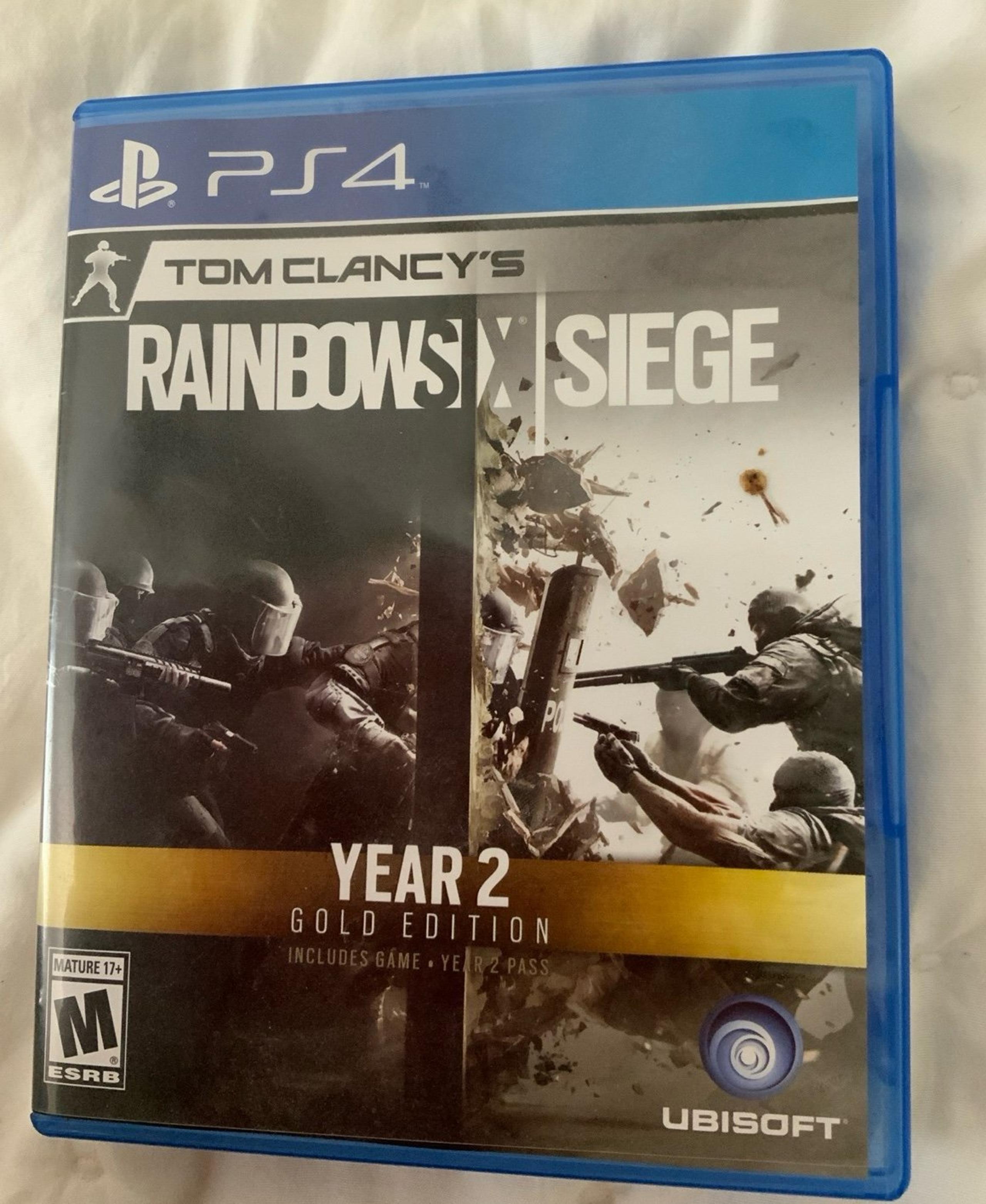 Tom Clancy's Rainbow Six: Siege Year 2 Gold Edition Sony Playstation 4 PS4 Game