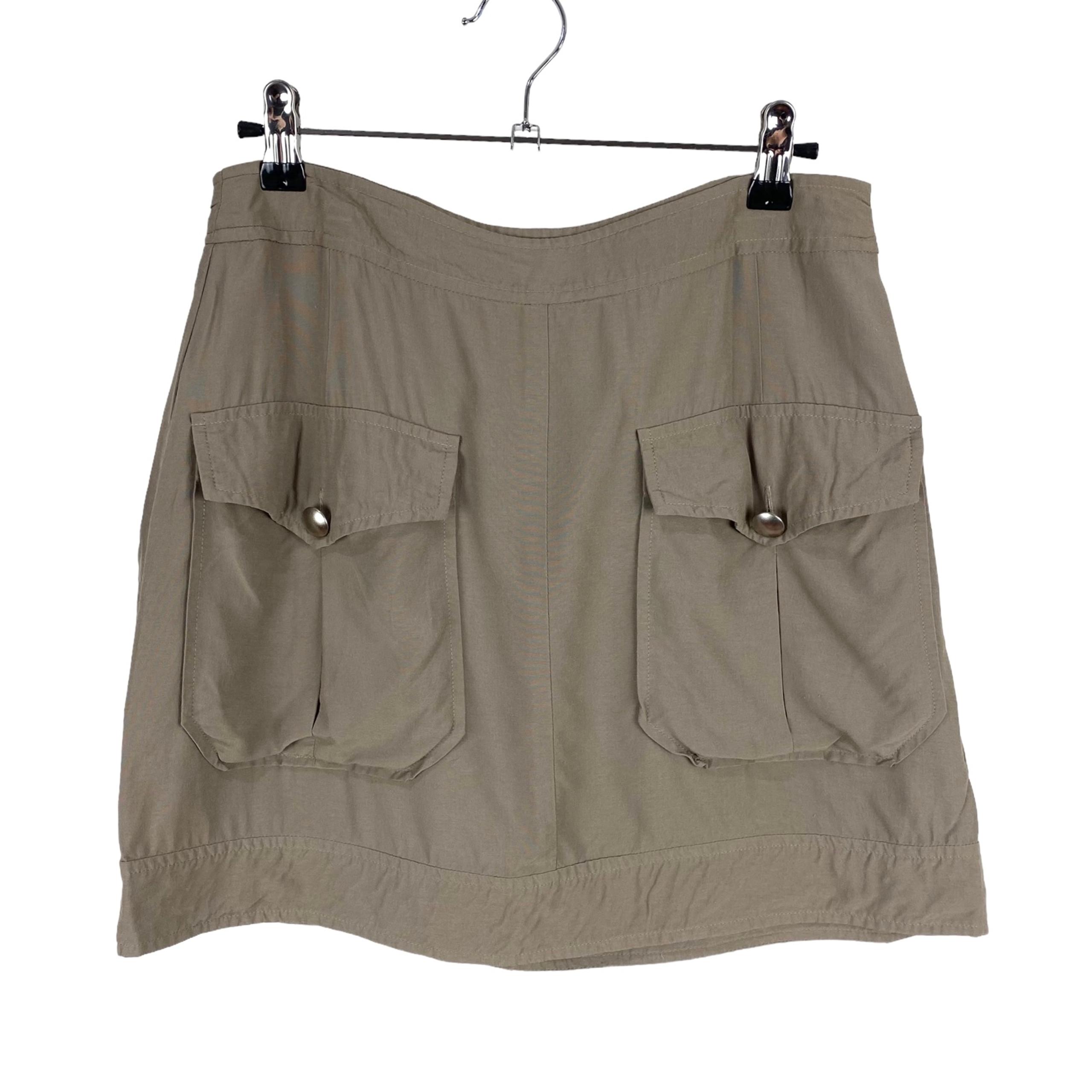 L’Agence Mini Skirt Women’s Size 6 Tan Brown Taupe Pockets