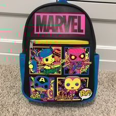 Funko Marvel Blacklight MiniBackpack NEW
