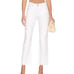Superdown Dylan Straight Denim Jean in White SZ 29