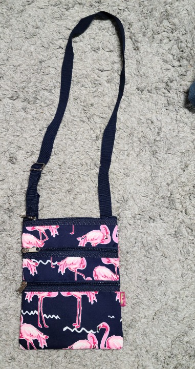 FANTAZIO Handbag Shoulder Flamingo Summer Pattern 412 Shoulder Handbag FANTAZIO Handbag Shoulder Flamingo Summer Pattern 412 Shoulder Handbag