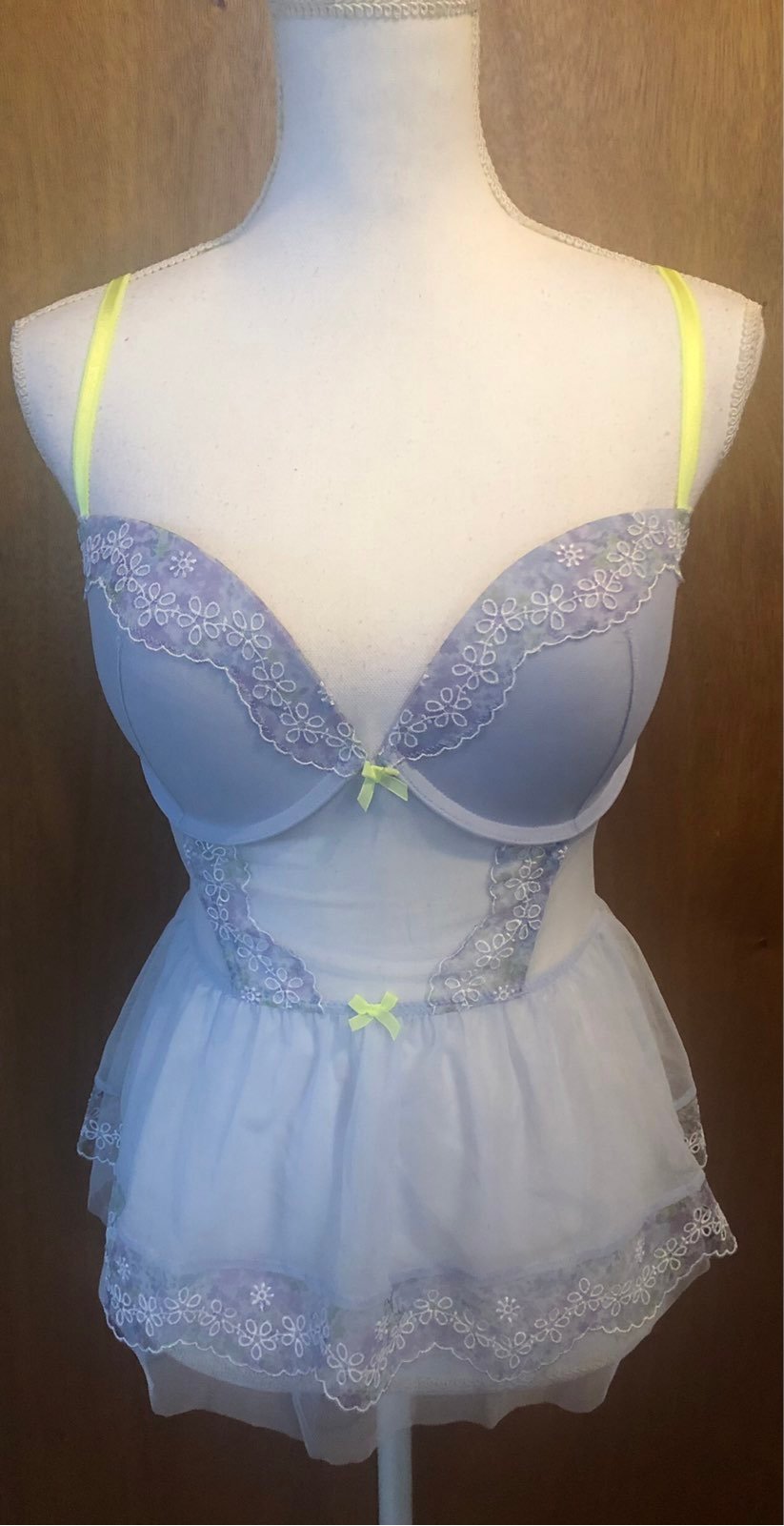 lingerie dress victoria secret 36D NWT