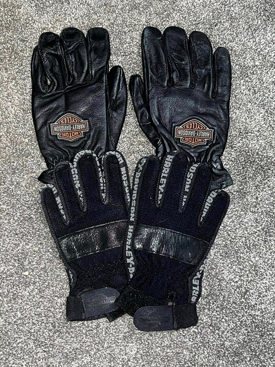 2 pairs Mens Harley Davidson Gloves