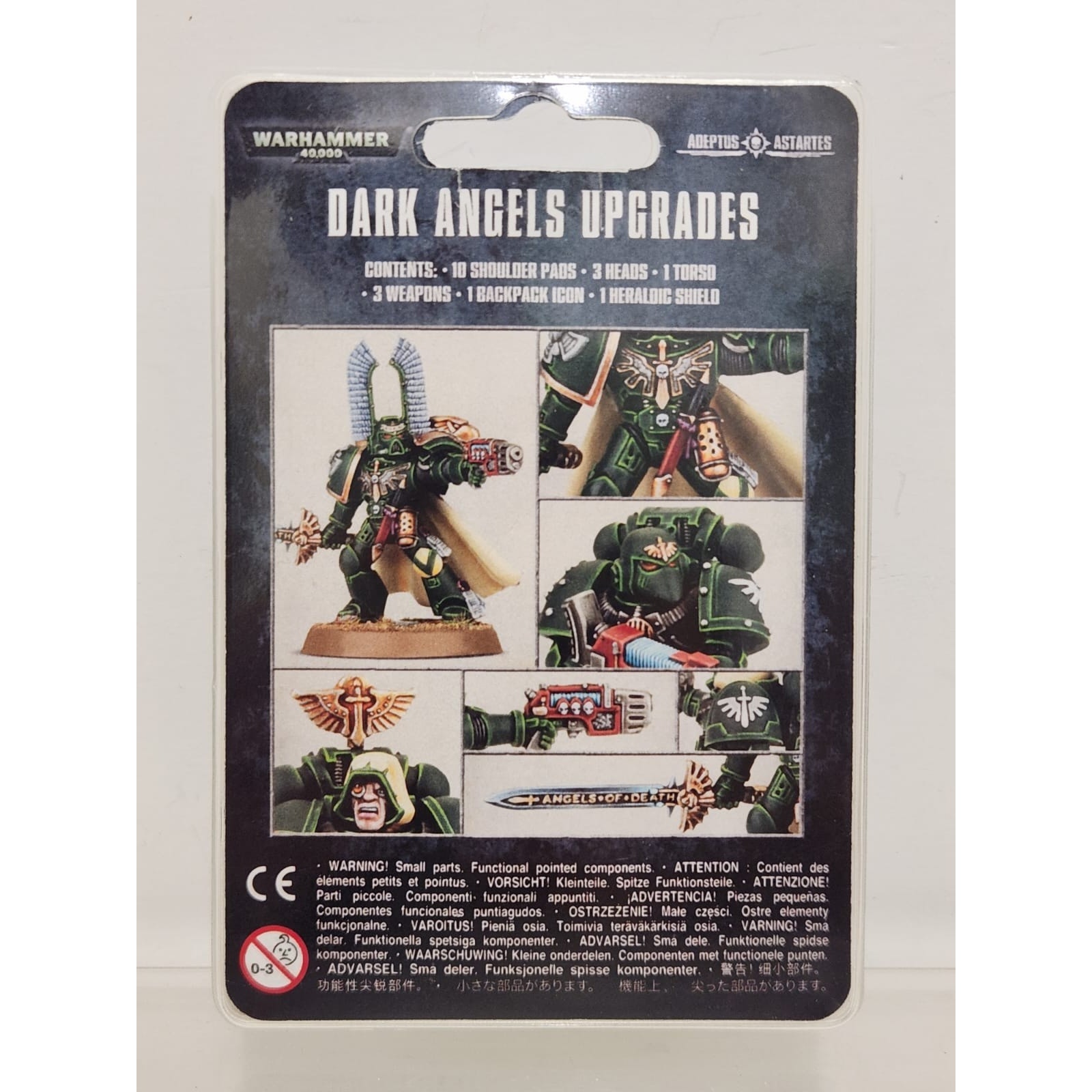Dark Angels Upgrades Sprue Warhammer 40k Space Marines Adeptus Astartes