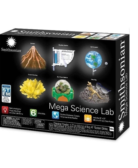 NEW!! Smithsonian Mega Science Lab – 6 STEM Activities in One!
