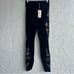 JOHNNY WAS Sidonia Velvet Legging Women XS Los Angeles Black Floral Boho