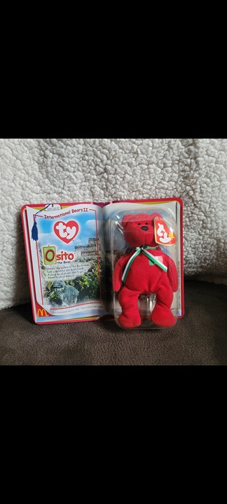 Ty Beanie Babies Osito The Bear