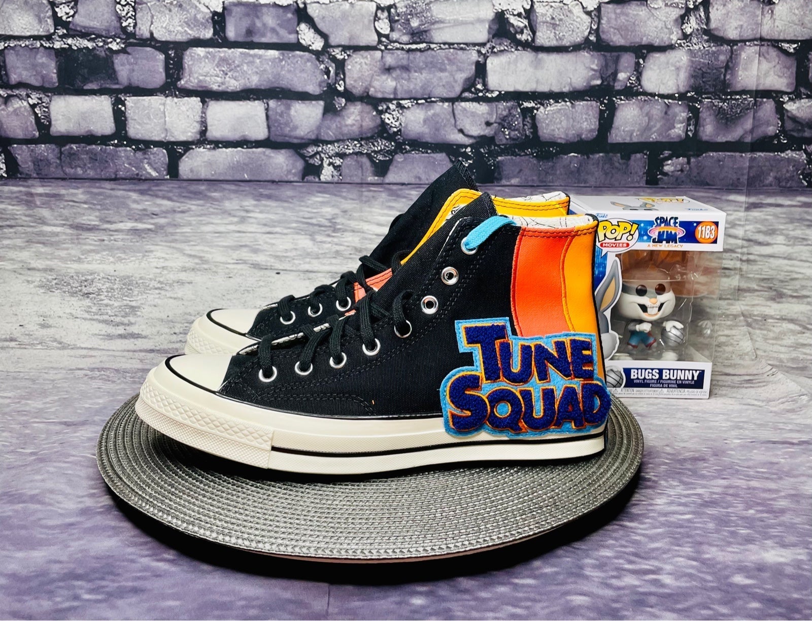 Converse Chuck Taylor All-Star 70 Hi Space Jam Tune Squad Men's Sneakers W/Funko