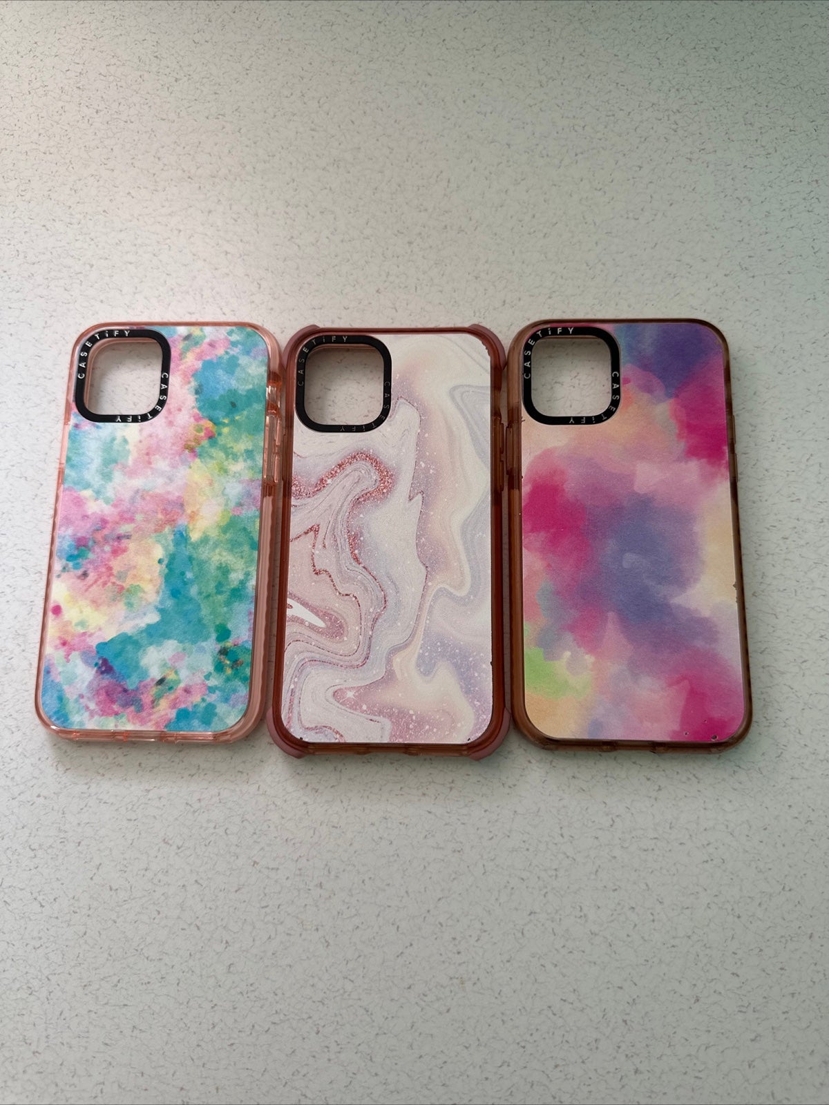 Casetify iPhone 11pro LOT OF 3 PINKS