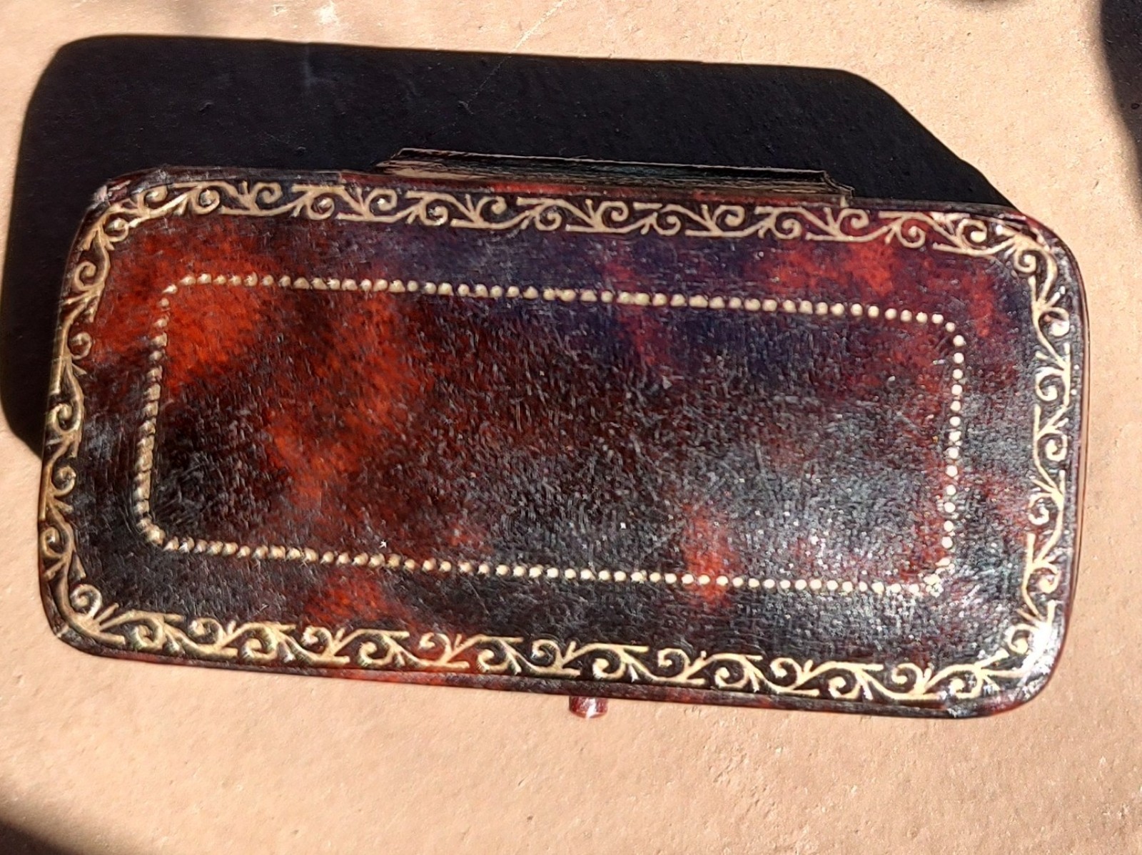 Antique jewelry box