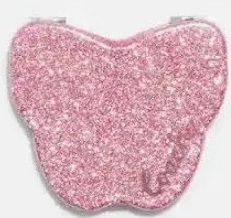 Coach Glitter Butterfly Compact Mirror NWT