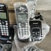 Panasonic Cordless Phone Contrast Display, Expandable System with 3 Handsets Blk