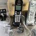 Panasonic Cordless Phone Contrast Display, Expandable System with 3 Handsets Blk