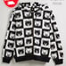 Urban Outfitters Teddy Fresh Bear Checkerboard Full Zip Hoodie Sweatshirt