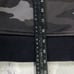 Athleta Womens Triumph Printed Hoodie Size L Black Camo Zip Sweatshirt 511504