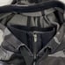 Athleta Womens Triumph Printed Hoodie Size L Black Camo Zip Sweatshirt 511504