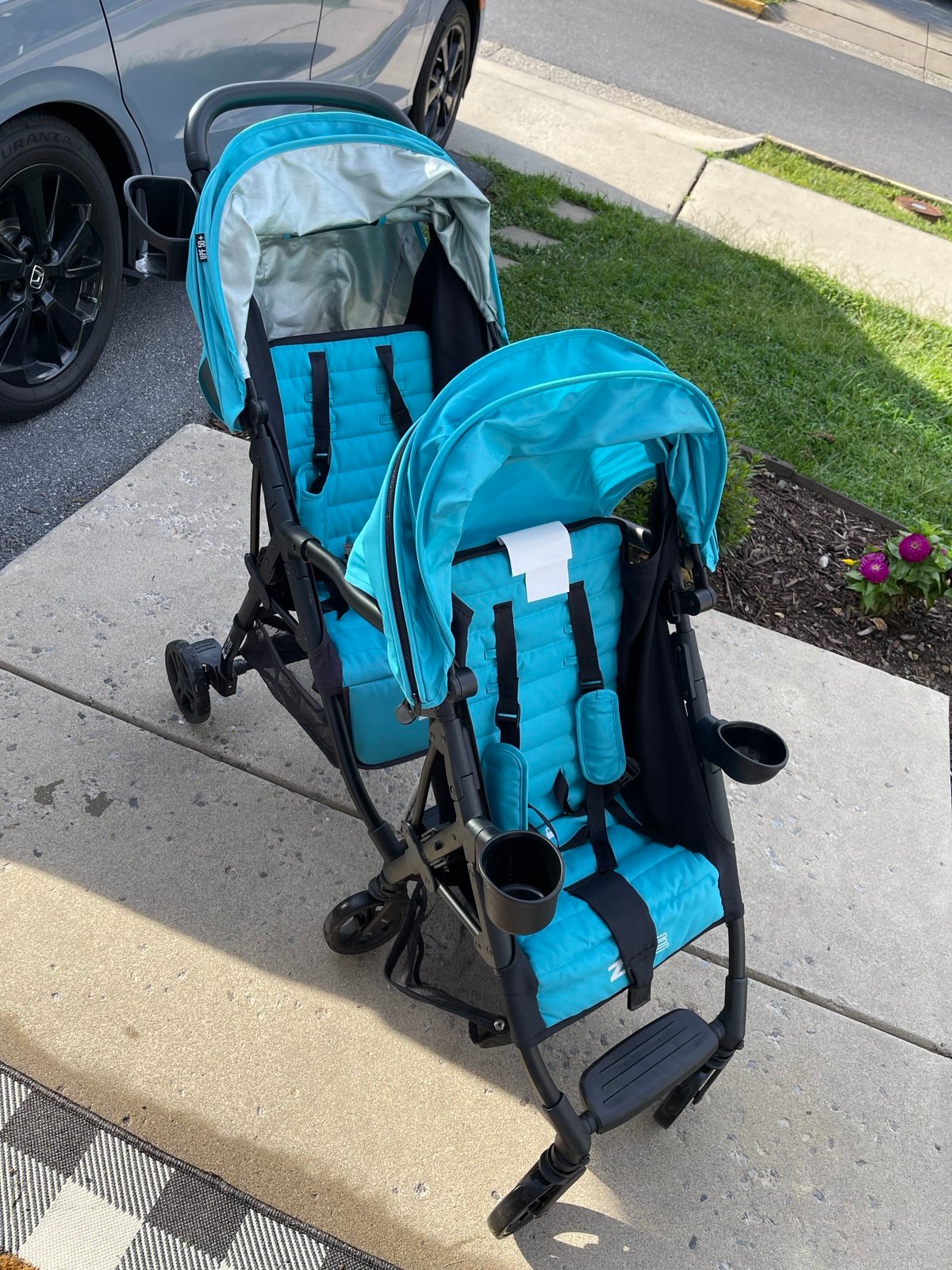 Zoe tandem double stroller outlet