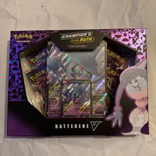 Pokemon TCG Champions Path Hatterene V Collection Box New