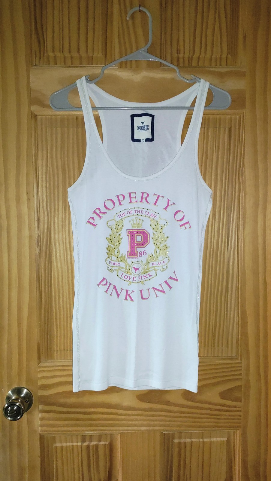Victoria's Secret PINK Bling Y2K Tank Top
