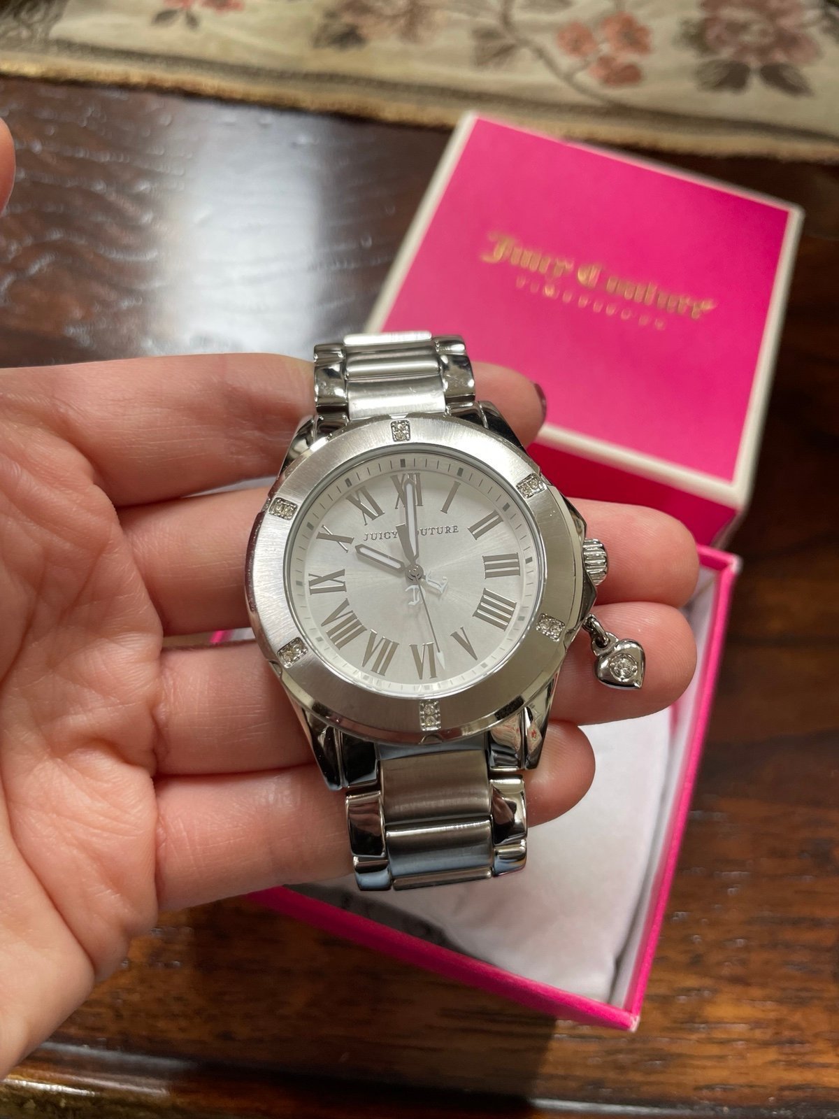 Juicy Couture Silver Timepieces Watch