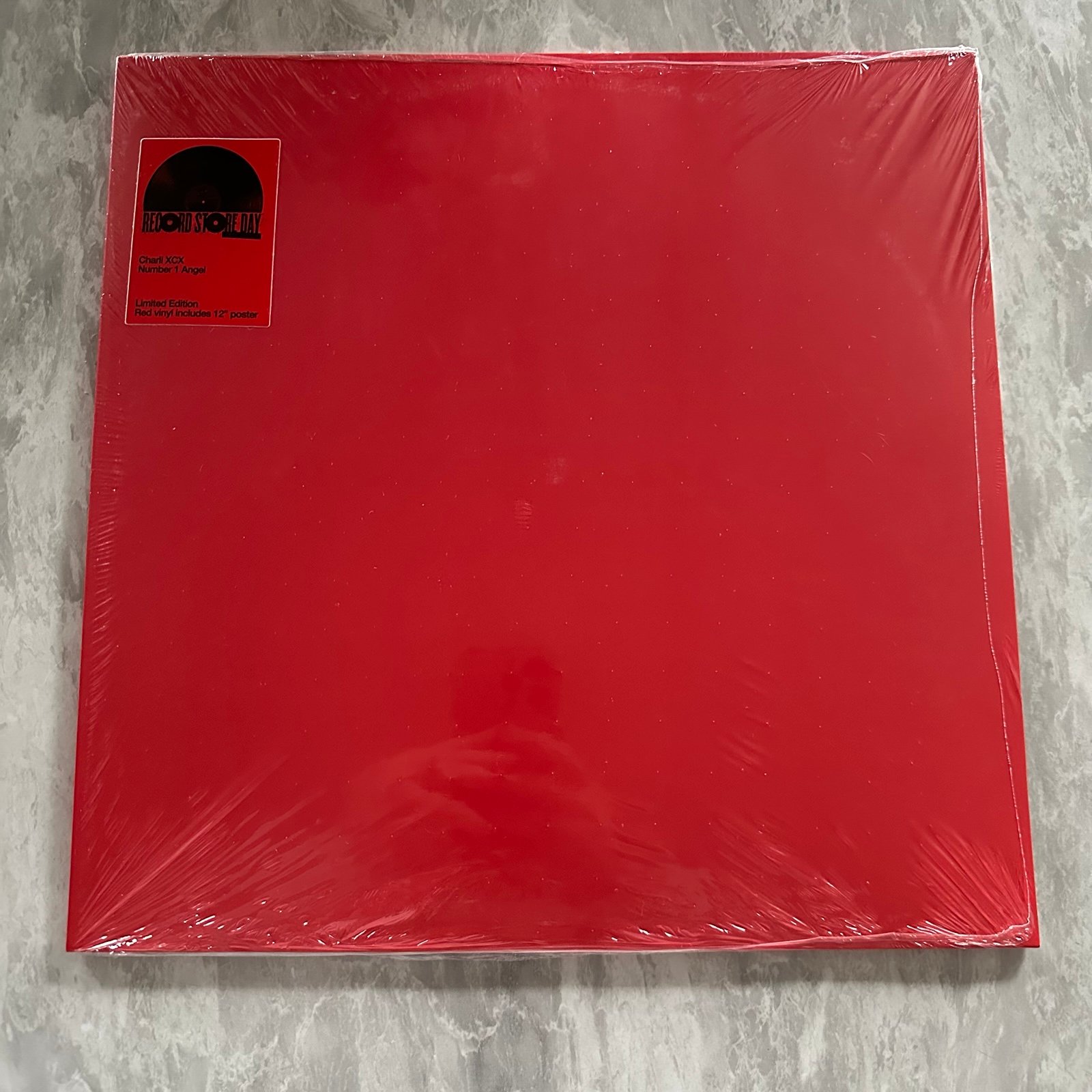 CHARLIE XCX Number 1 Angel LP Red Vinyl w/12 Poster RSD Record Store Day SEALED