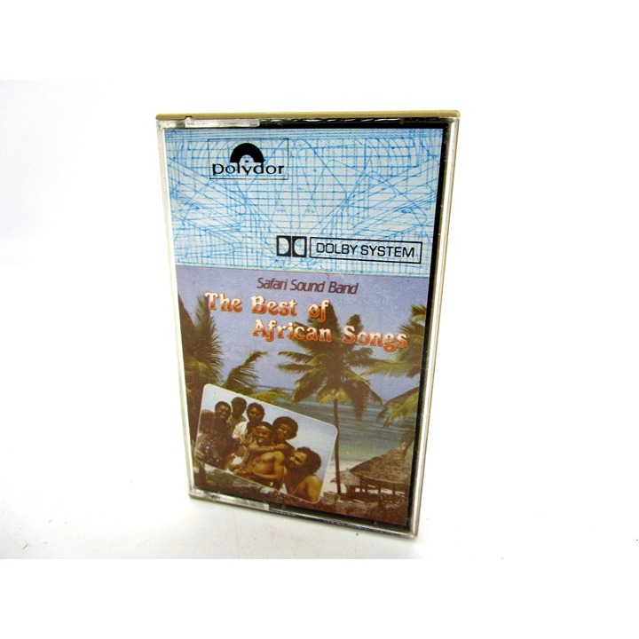 Vintage Rare Safari Sound Band Best Of African Songs Rare Audio Cassette Folk Wo