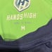 Hand High Men’s Medium Cycling Bike Shirt Seattle SeaHawks Navy Lime Short