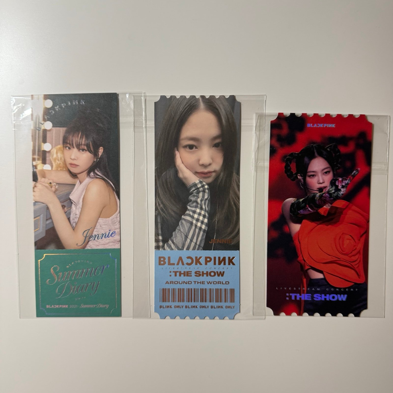 Blackpink jennie photocard