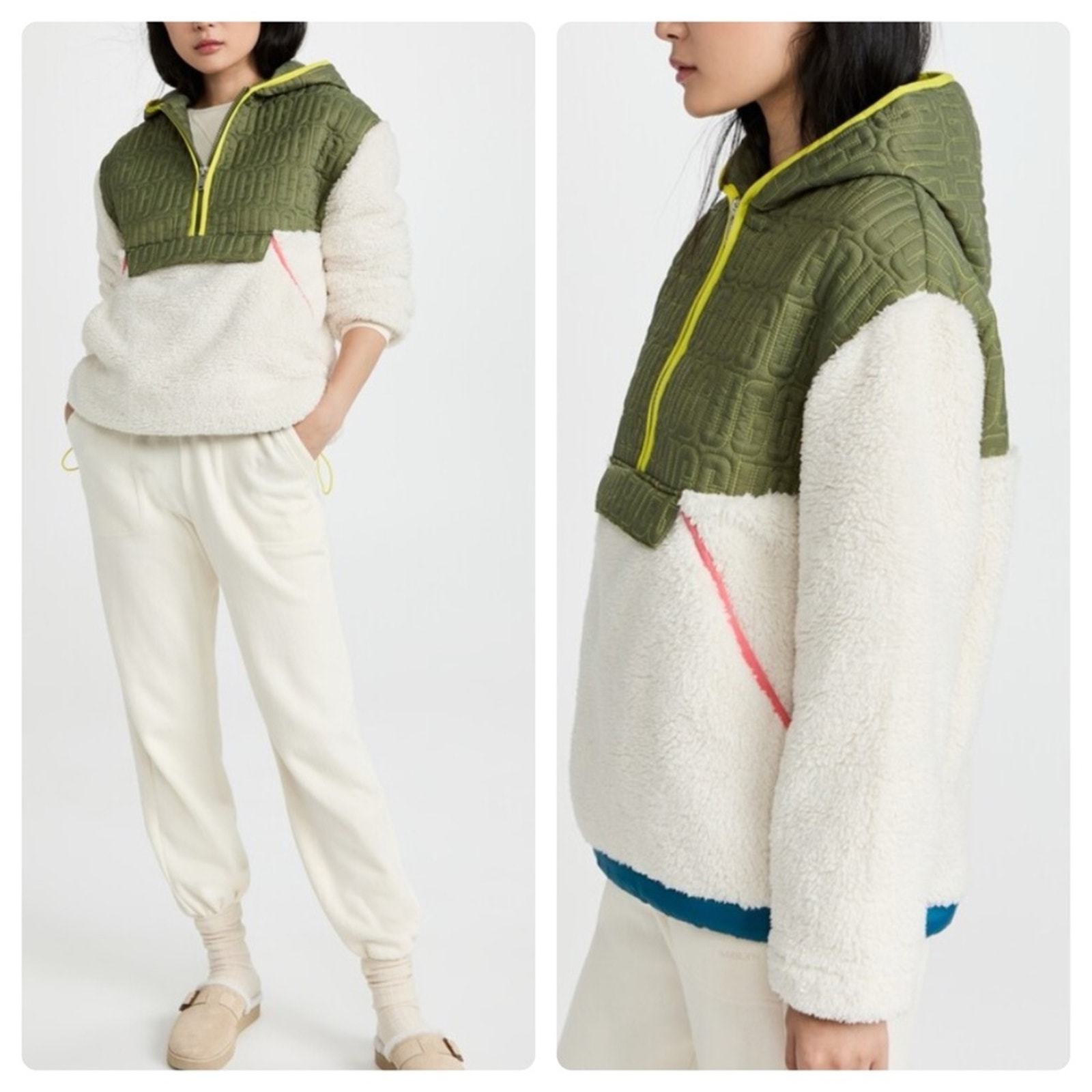UGG Iggy Sherpa Half Zip Pullover