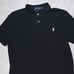 Ralph Lauren Black Polo Shirt Classic Womens Shirt Preppy Style Polo Size Medium