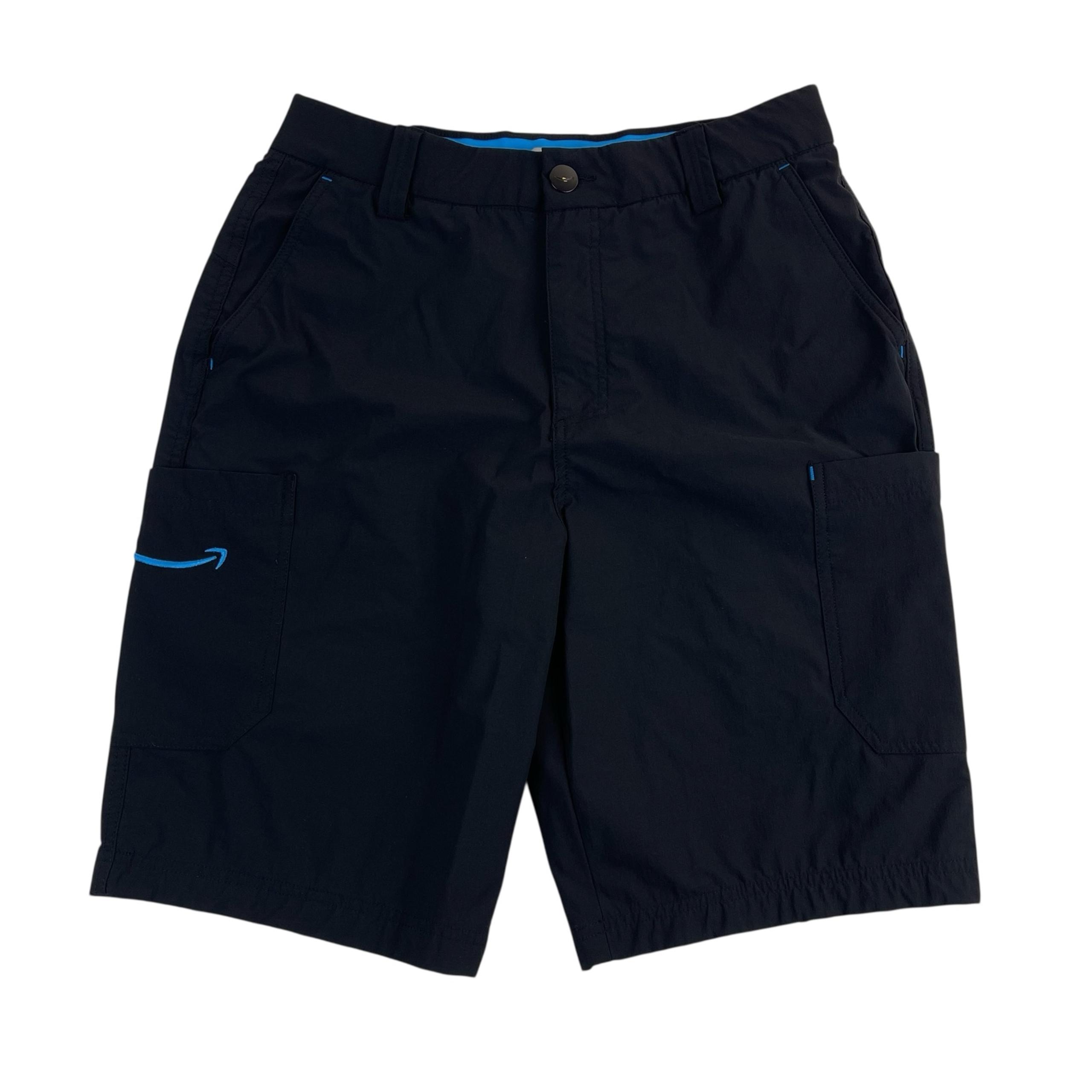 Amazon Luly Yang Workwear Uniform Employee Shorts Mens Small 30-32 Cargo Stretch