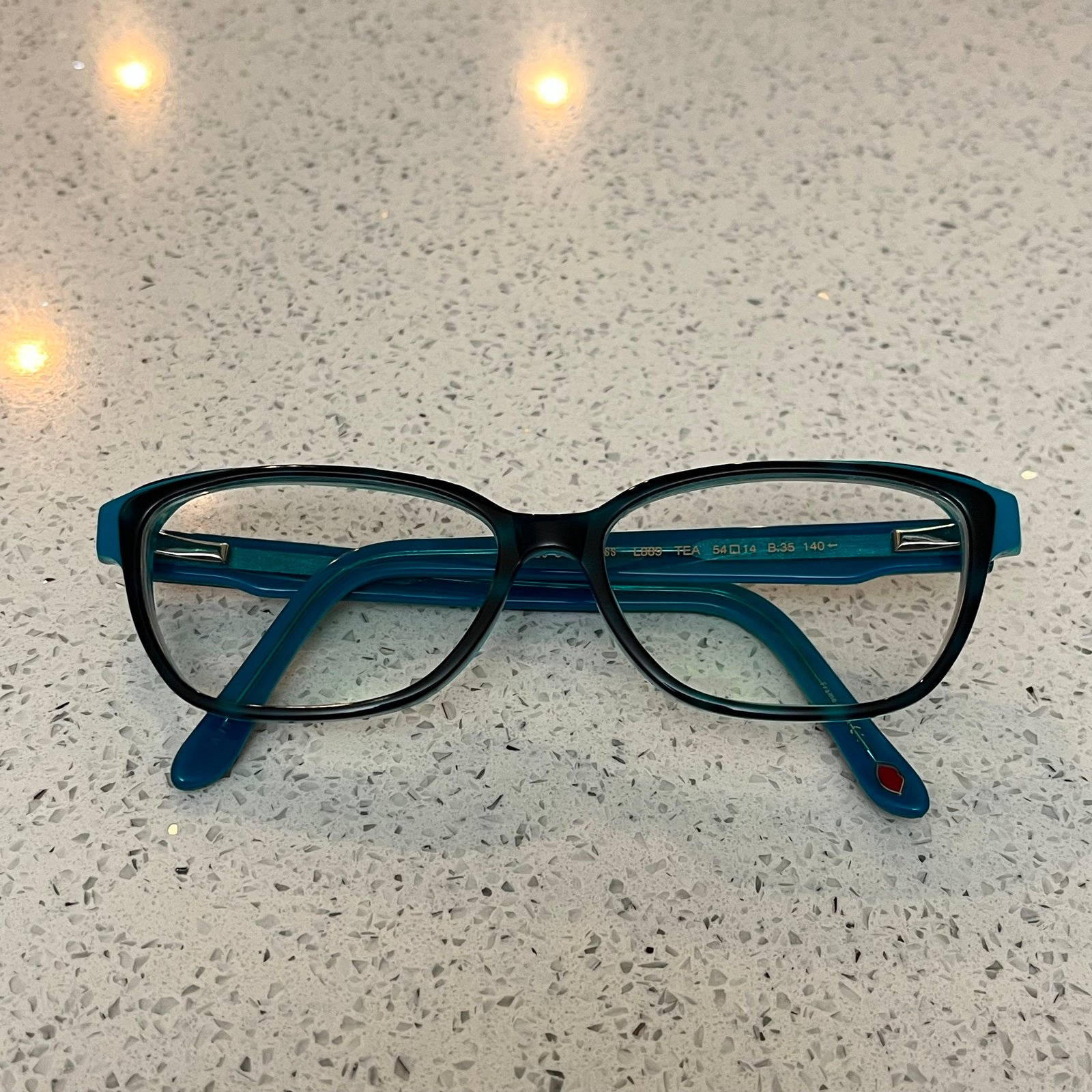 LULU GUINNESS - L899 TEA 54-14-140 Eyeglasses Frame Only Mint Condition