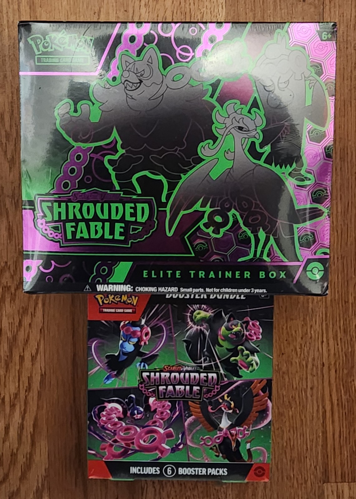 Shrouded Fable ETB & booster bundle box 15 packs in total. 3 available