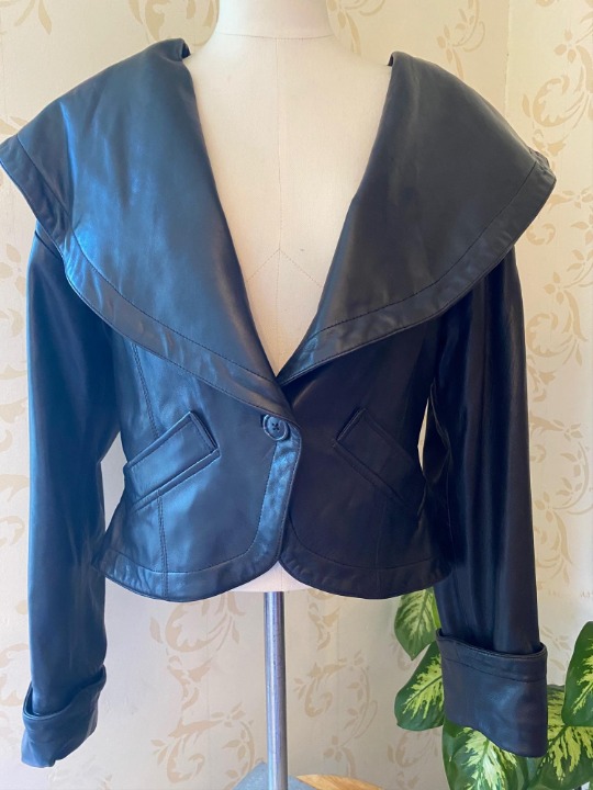 Tag Removed Butter Soft Leather Jacket L