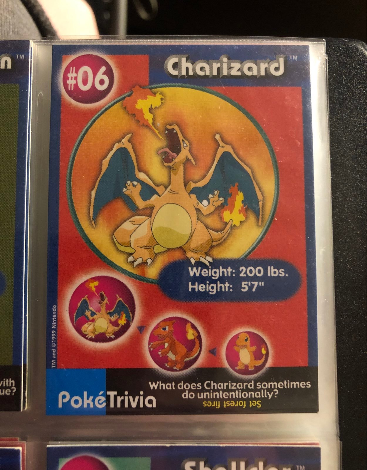 Poketrivia pokemon charizard card
