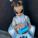 Girls Martian Alien UFO Costume