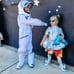 Girls Martian Alien UFO Costume