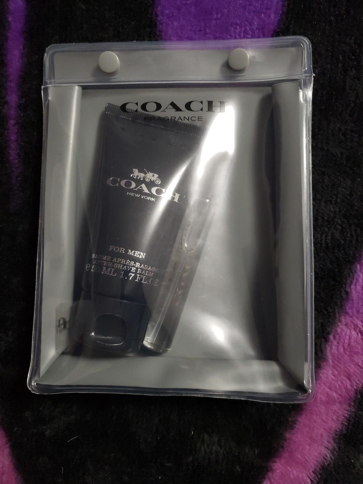 New COACH for men travel set