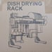 VNKZI Dish Drying Rack