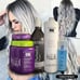 KUUL Powder & Cream Developer 30 Vol + WAX + MAGICOLOR PLATINUM SHAMPOO + HIIDRA