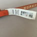 Roper Coral Pink Leather Skinny Belt Sz M Cut Out Studs design details Boho NWT