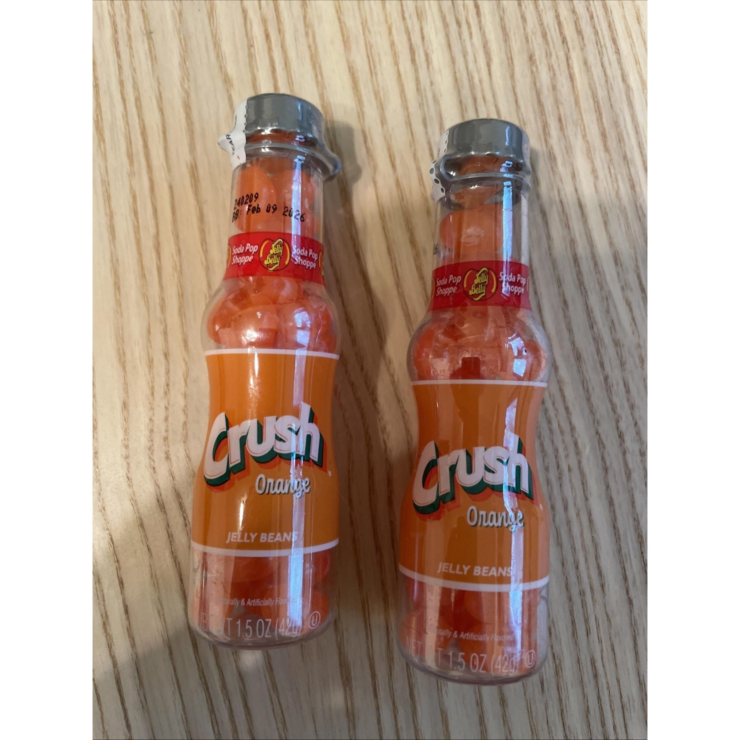 Jelly Belly Jelly Beans Crush Orng Soda Pop Shoppe 1.5oz BB 02/09/2026 RARE FIND