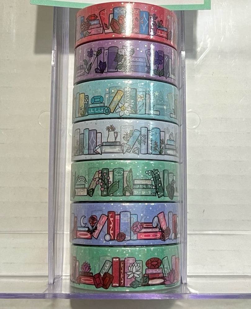 NIP Sweet Bean Plans January-July 2024 Bookshelf Washi