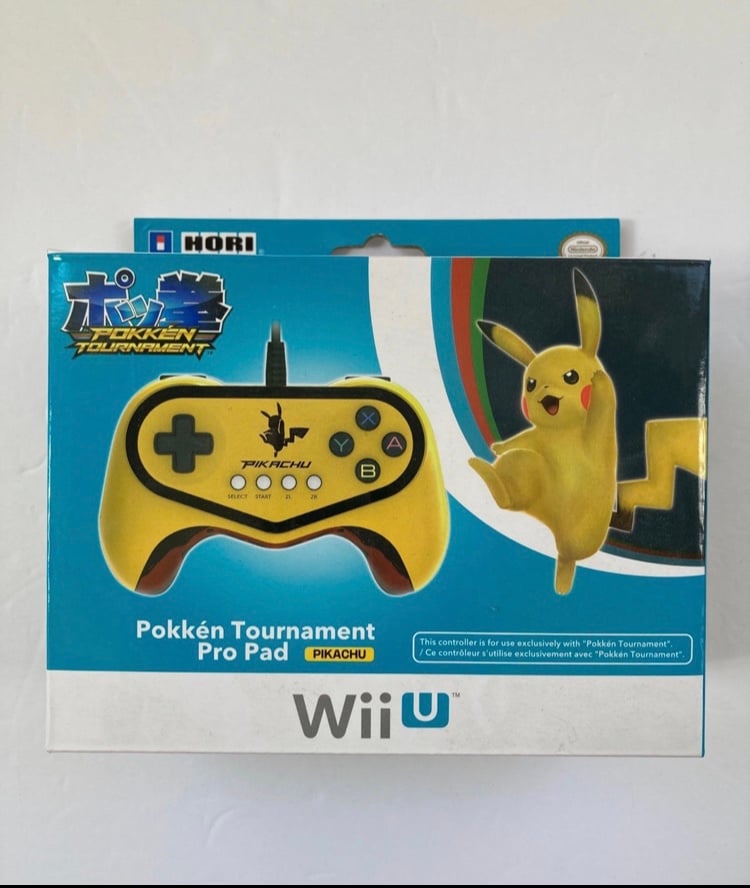 Pokken Tournament Controller Hori Wired Controller Nintendo Wii U Brand New